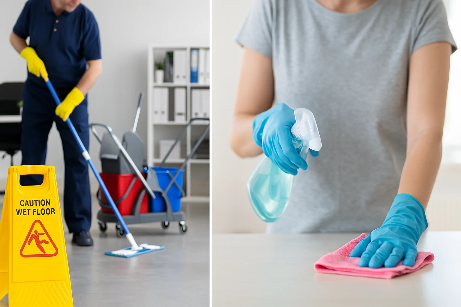 Janitorial Services vs Standard Cleaning – Know the Critical Difference